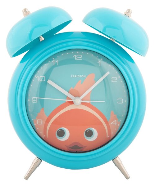 Budzik dla dzieci ø 15 cm Peekaboo Goldfish – Karlsson
