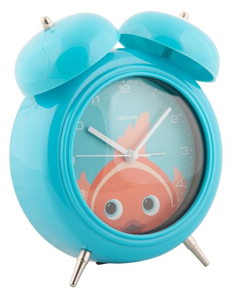 Budzik dla dzieci ø 15 cm Peekaboo Goldfish – Karlsson