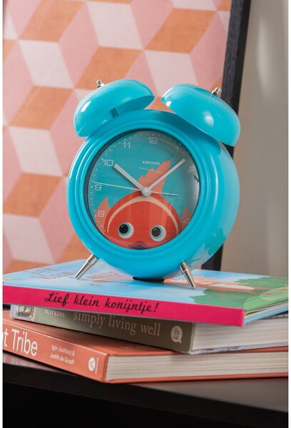 Budzik dla dzieci ø 15 cm Peekaboo Goldfish – Karlsson