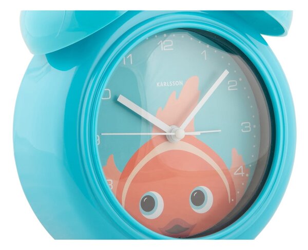Budzik dla dzieci ø 15 cm Peekaboo Goldfish – Karlsson