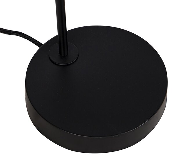 Nowoczesna lampa stojąca czarna - Facil