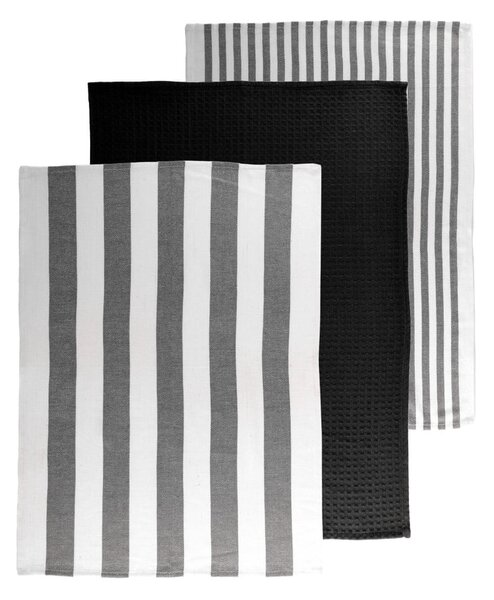 Bawełniane ścierki zestaw 3 szt. 51x74 cm Marra – Tiseco Home Studio