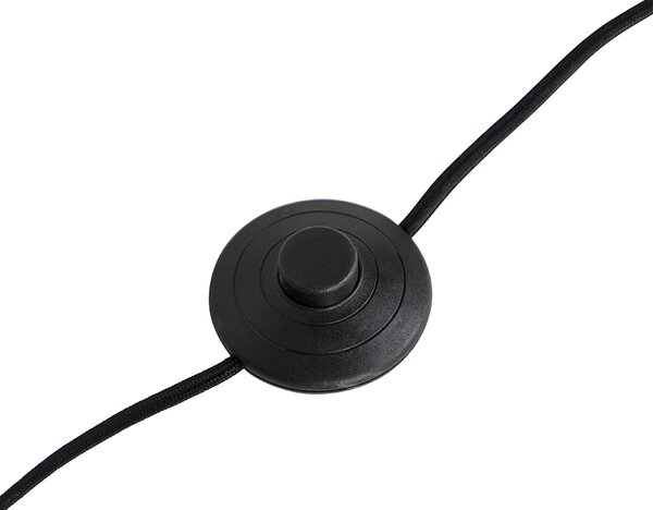 Nowoczesna lampa podłogowa czarna bez klosza 149 cm - Simplo