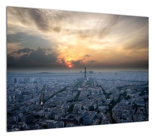 Obraz - Paryż z góry (70x50 cm)