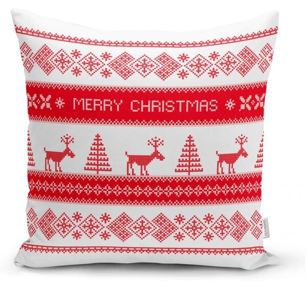 Zestaw 4 świątecznych poszewek na poduszki i bieżnika Minimalist Cushion Covers Joy