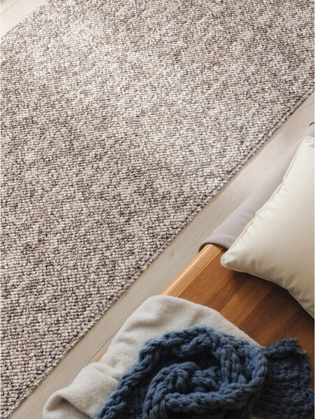 Szary chodnik odpowiedni do prania 80x240 cm Rocco Taupe – Elle Decoration