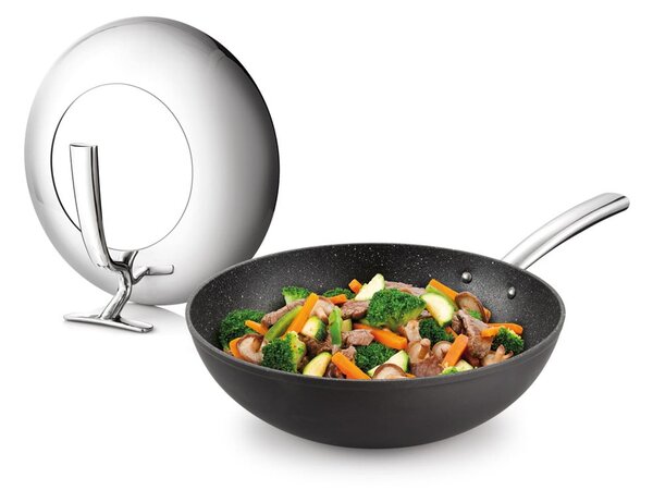 Patelnia wok z pokrywką ø 30 cm President – Tescoma