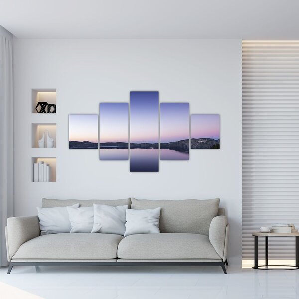 Obraz jeziora (125x70 cm)