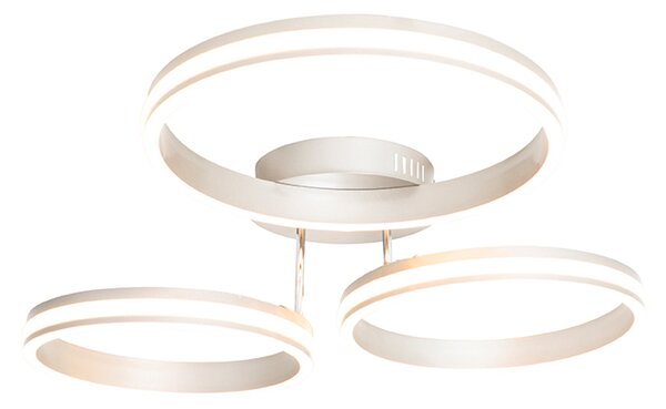 Lampa sufitowa stalowa z LED 3-stopniowy ściemniacz 3-światła - Navara