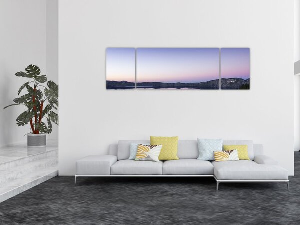 Obraz jeziora (170x50 cm)