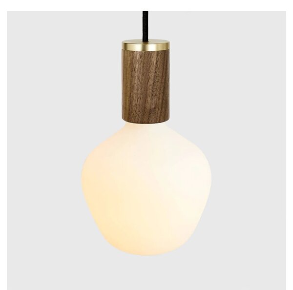 Ciemnobrązowa lampa wisząca ø 5 cm Knuckle – tala