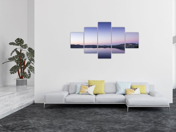 Obraz jeziora (125x70 cm)