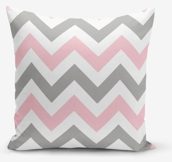 Poszewka na poduszkę Minimalist Cushion Covers Zigzag Modern, 45x45 cm