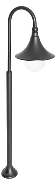 Klasyczna latarnia ogrodowa czarna 125 cm IP44 - Daphne