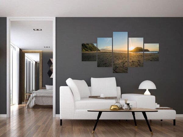 Obraz plaży (125x70 cm)