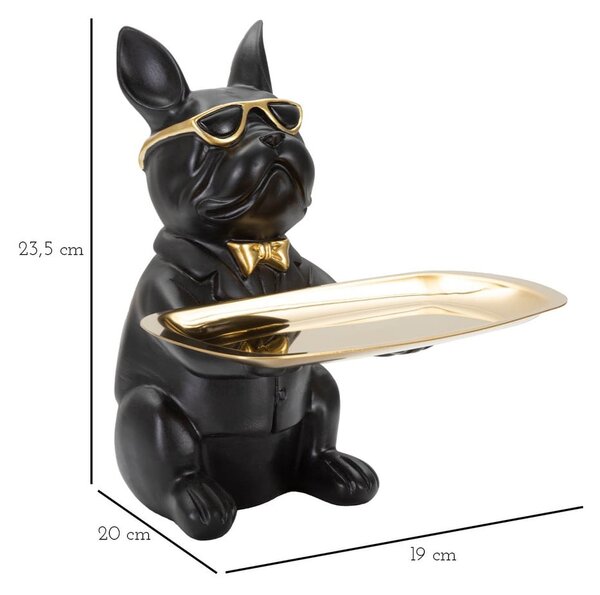 Figurka z żywicy polimerowej 23,5 cm Bulldog – Mauro Ferretti