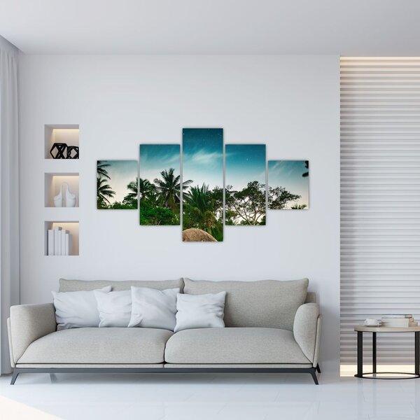 Obraz - palmy (125x70 cm)