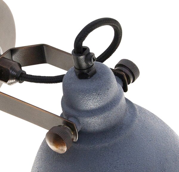 Industrialna lampa ścienna betonowa z miedzią regulowana - Liko
