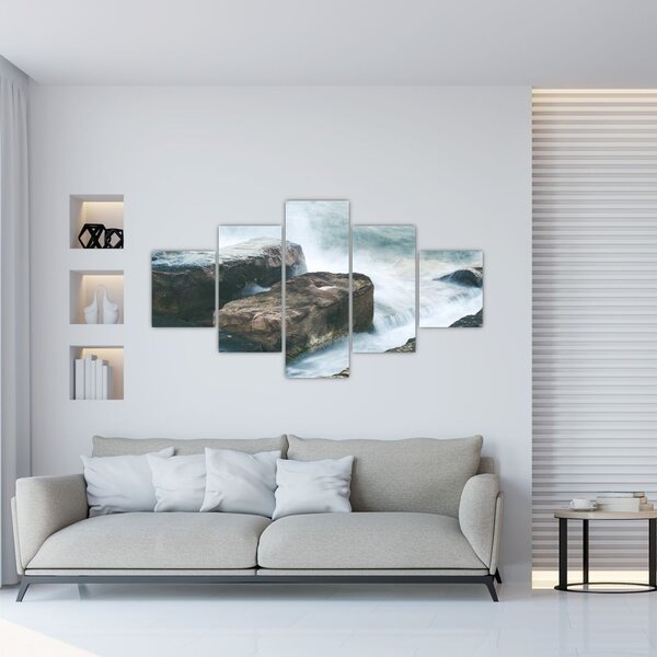 Obraz - siła wody (125x70 cm)