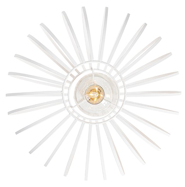 Designerska lampa sufitowa biała 39 cm - Johanna
