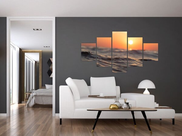Obraz morskiej fali (125x70 cm)
