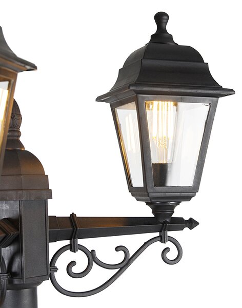 Inteligentny lampion czarny 3-źródła światła IP44 z Wifi ST64 - Capital