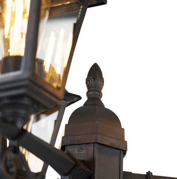 Inteligentny lampion czarny 3-źródła światła IP44 z Wifi ST64 - Capital