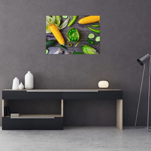 Obraz z warzywami (70x50 cm)