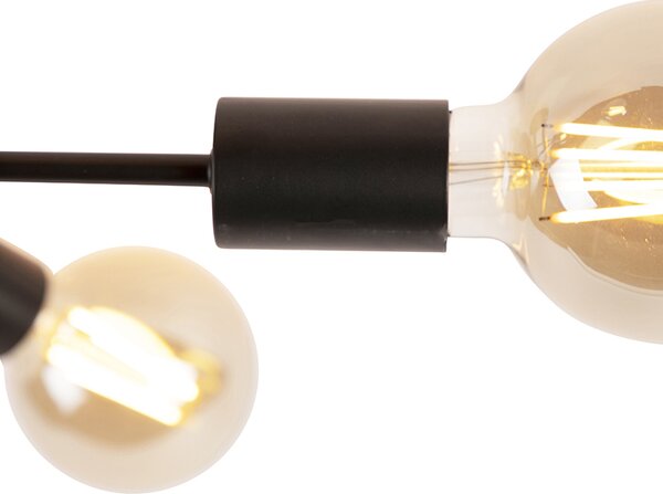 Inteligentna lampa sufitowa czarna 6-świateł z Wi-Fi G95 - Sydney