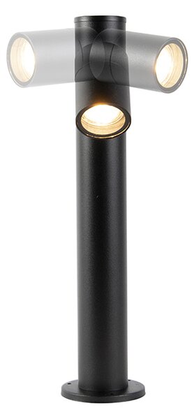 Inteligentna lampa zewnętrzna czarna 45 cm regulowana z WiFi GU10 - Solo