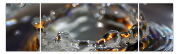 Obraz bransoletki z kropel wody (170x50 cm)