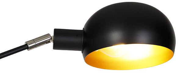 Inteligentna lampa stojąca czarna 5-światłowa w tym Wifi B35 - Sixties