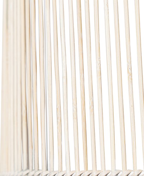 Skandynawska lampa wisząca bambusowa - Natasja