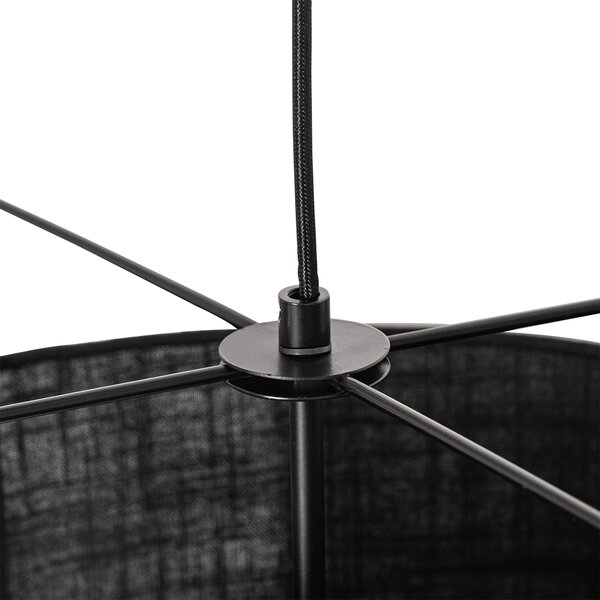 Designerska lampa wisząca czarna - Rich