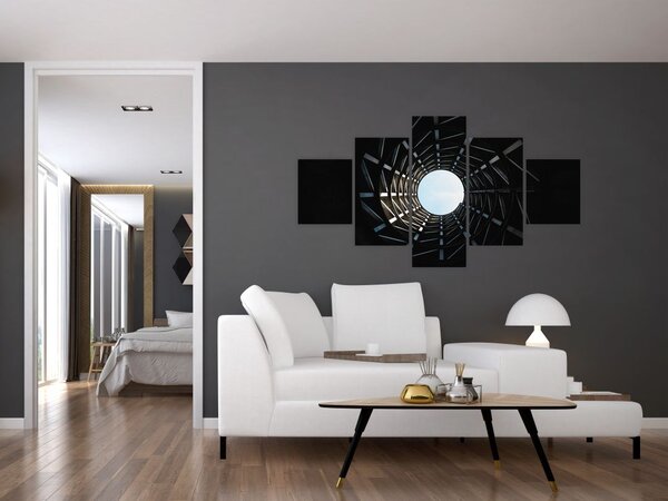 Obraz tunelu (125x70 cm)