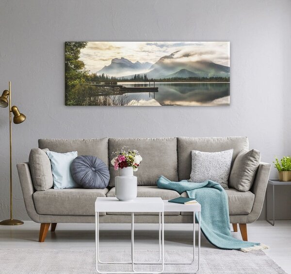 Obraz na płótnie Styler Lake, 150x60 cm