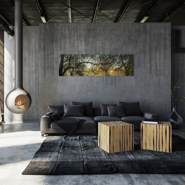 Obraz wschodu słońca (170x50 cm)