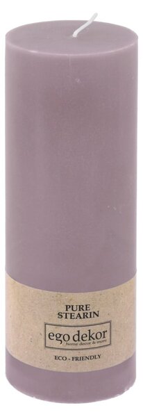 Fioletowa świeczka Eco candles by Ego dekor Friendly, 60 h