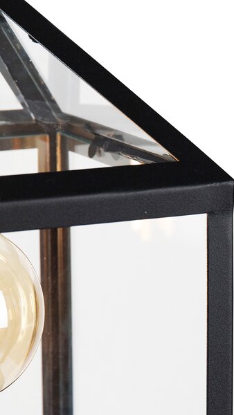 Inteligentna lampa wisząca zewnętrzna czarna IP23 z Wi-Fi G95 - Amsterdam