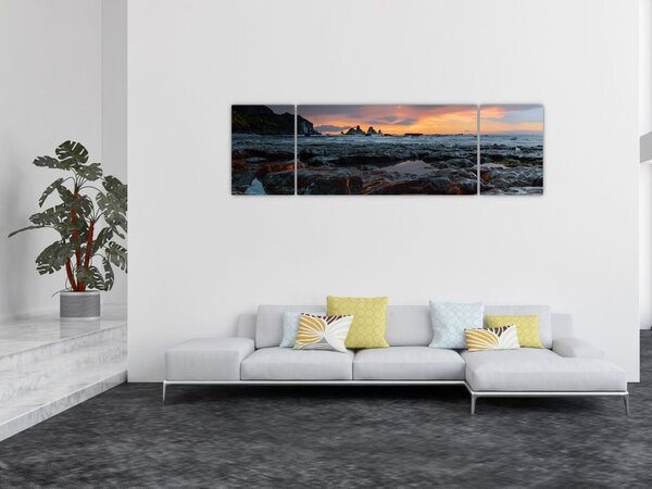 Obraz - krajobraz w Nowej Zelandii (170x50 cm)