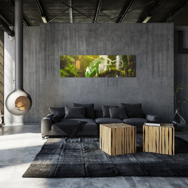 Obraz jaszczurki (170x50 cm)