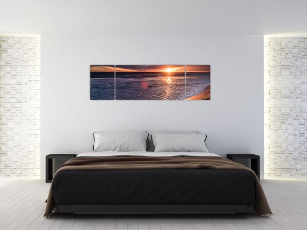 Obraz zachodu słońca (170x50 cm)