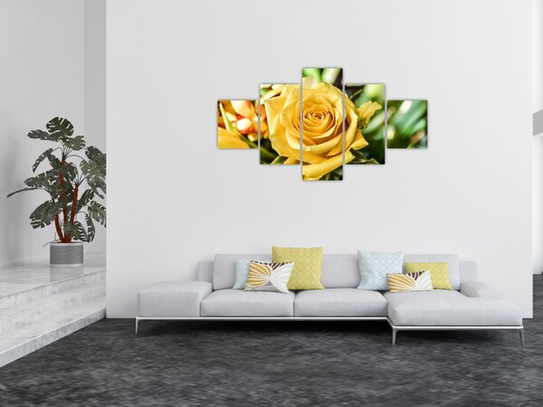 Obraz róży (125x70 cm)