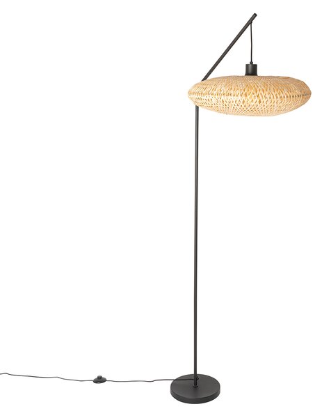 Orientalna lampa podłogowa bambusowa - Ostrava