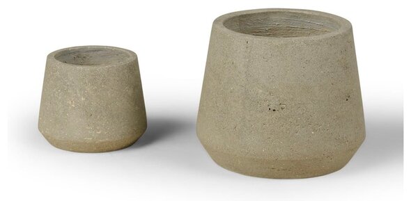 Zestaw 2 doniczek Bonami Selection Concrete