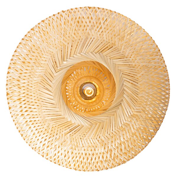 Orientalna lampa sufitowa z bambusa 50 cm - Ostrava