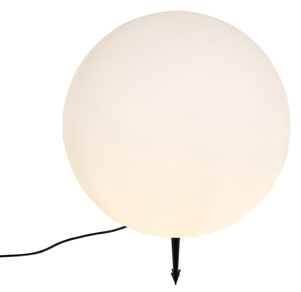 Inteligentna lampa zewnętrzna biała 56 cm włącznie z WiFi A60 IP65 - Nura