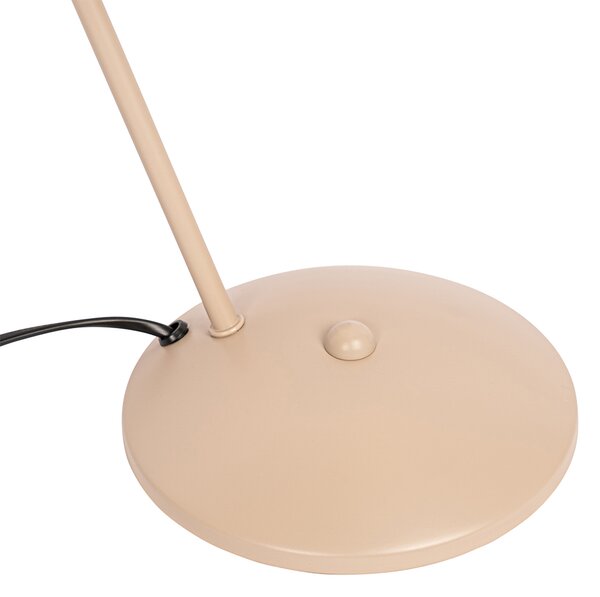 Lampa stołowa w stylu retro beżowa - Milou