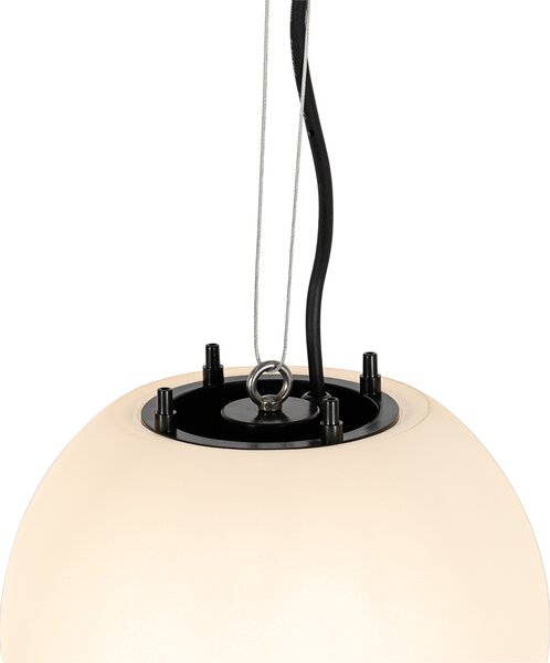Inteligentna lampa zewnętrzna biała 25 cm IP65 z WiFi A60 - Nura