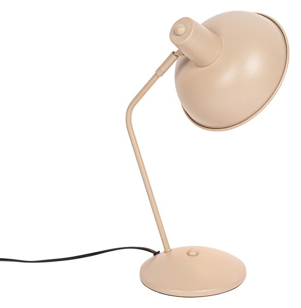 Lampa stołowa w stylu retro beżowa - Milou